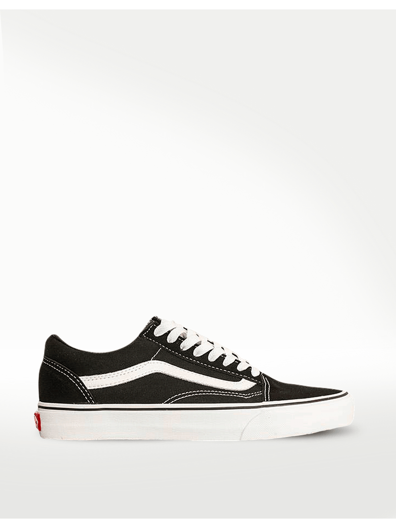 Tenis vans grises clearance clasicos