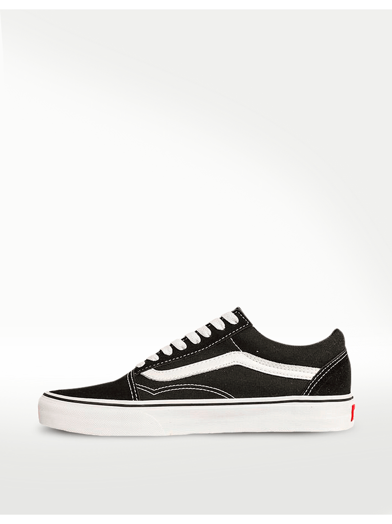 Tenis vans old skool outlet - negro y blanco