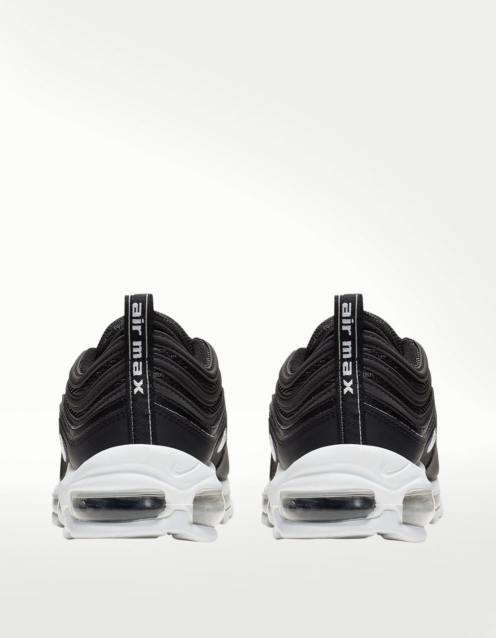 Mens nike air max cheap 97 black and white