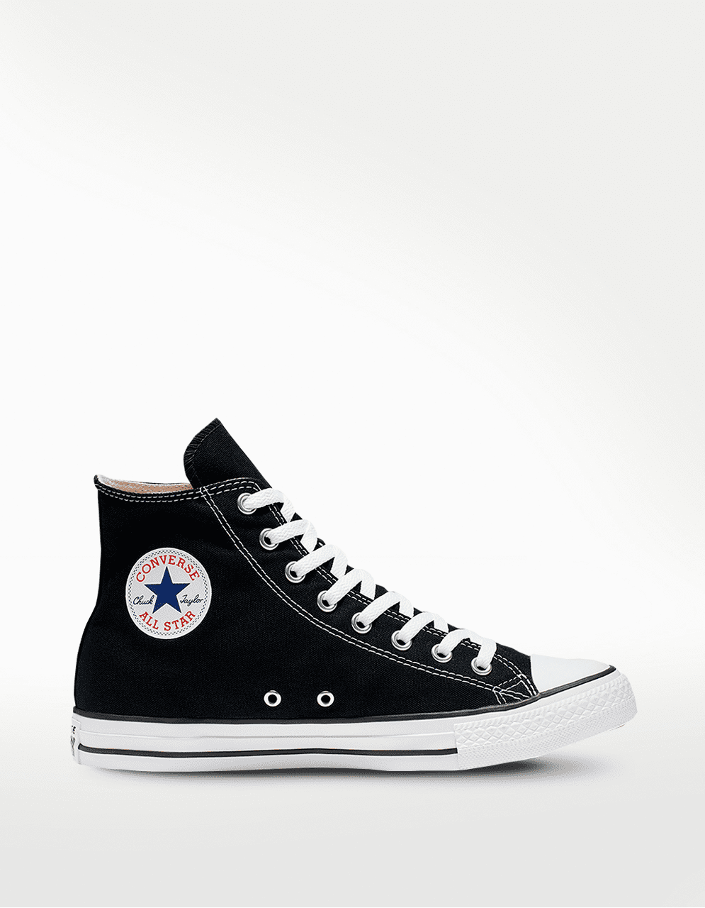 converse negro y blanco