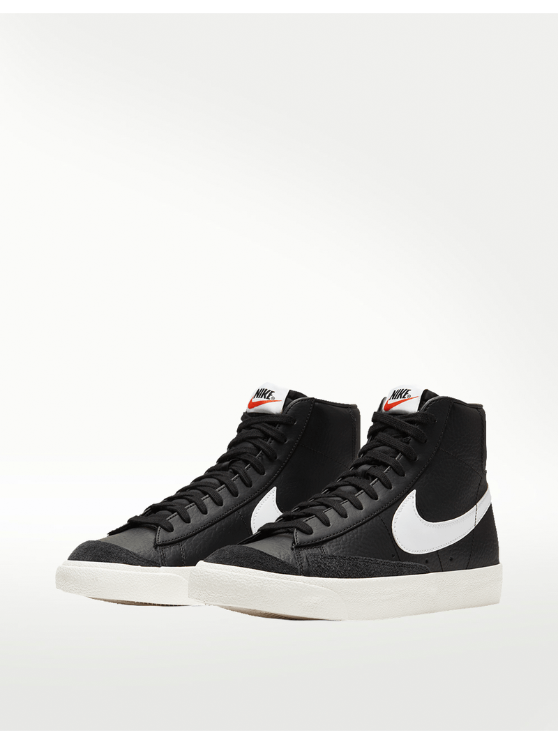 Nike blazer mid hombre negro on sale