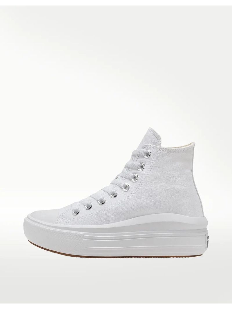 Converse Chuck Taylor All Star Move Hi Blanco de mujer