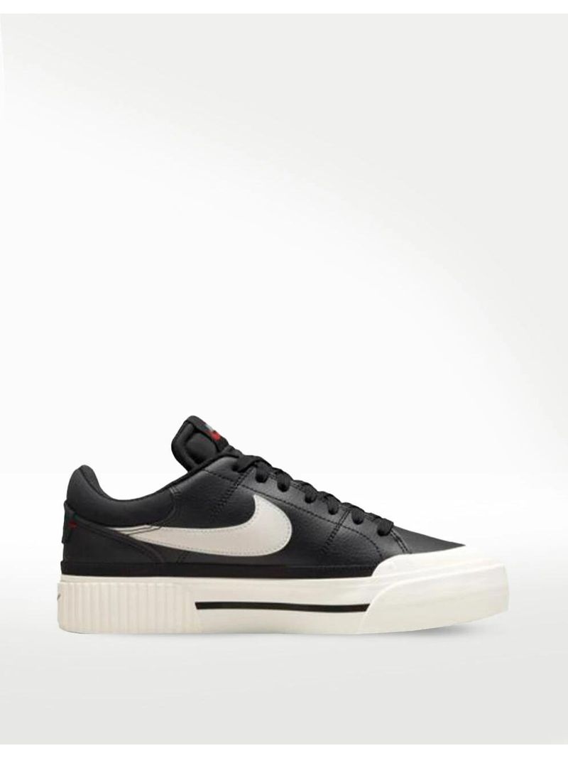 Tenis nike 2025 negros de piel