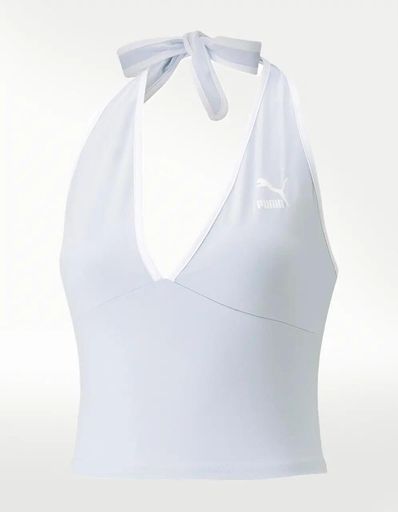 TOP PUMA W CLASSICS SUMMER RESORT HALTERNECK TOP