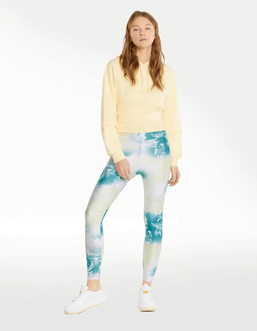 MALLA PUMA CRYSTAL G. HIGH WAIST AOP LEGGINGS