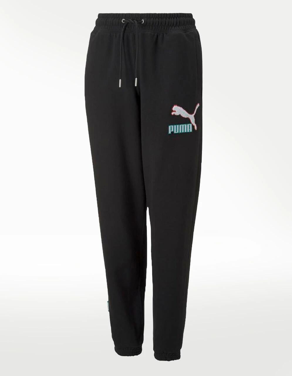 Pantalon Puma Amplified Negro Hombre