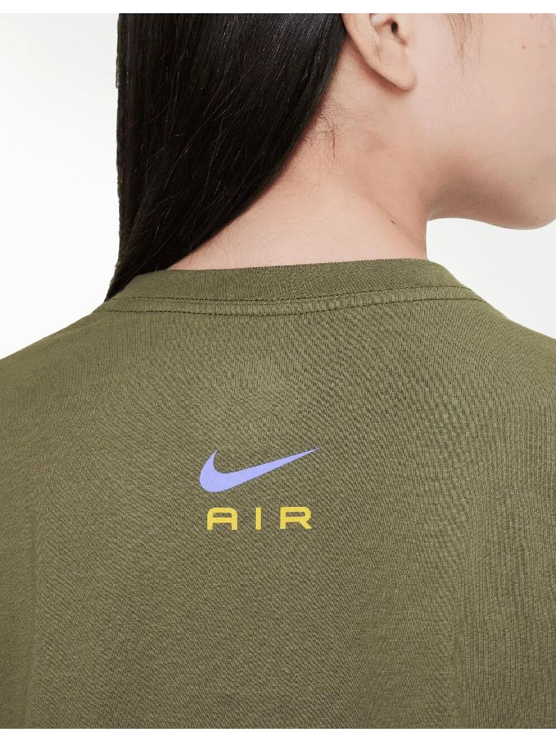 Playera para ninos talla grande Nike Air Verde
