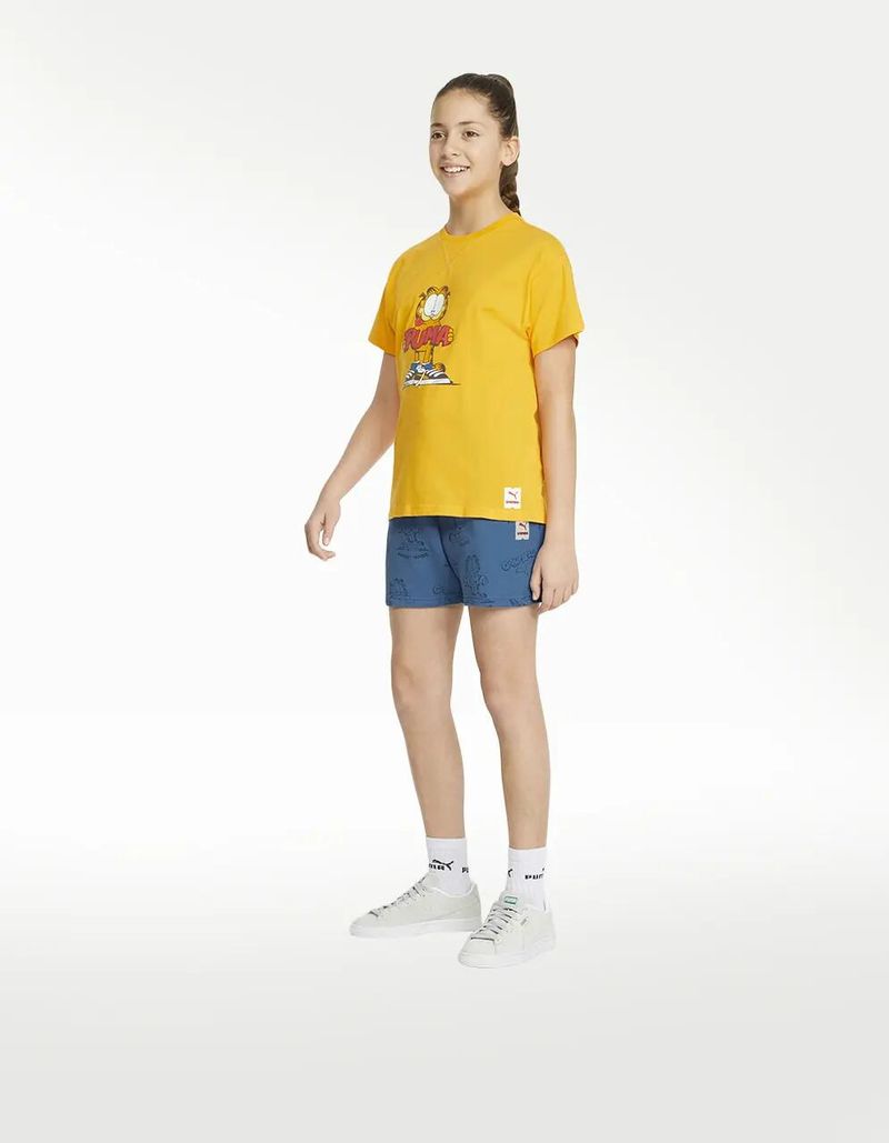 SHORT-PUMA-X-GARFIELD-AOP-SHORT-KIDS-TAF