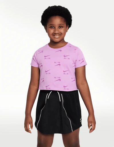 PLAYERA NIKE G NSW  CROP AIR AOP