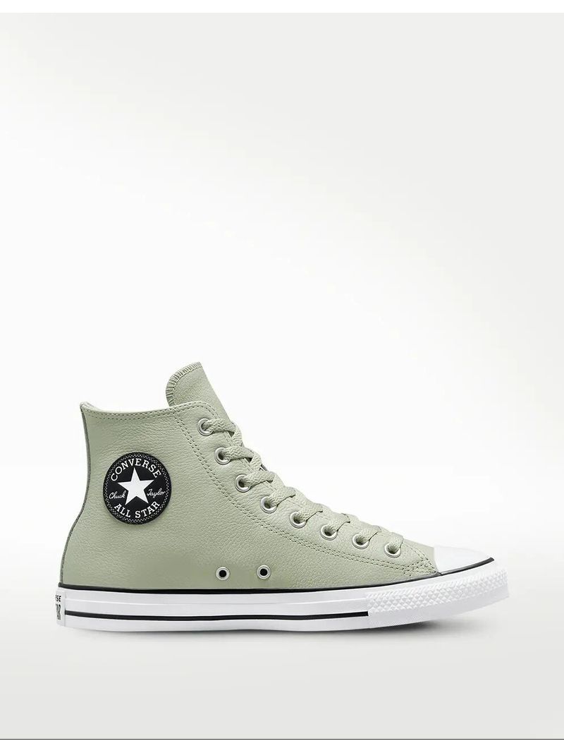 Green converse high top best sale