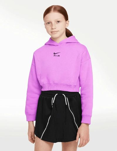 SUDADERA NIKE G NSW AIR FT CROP