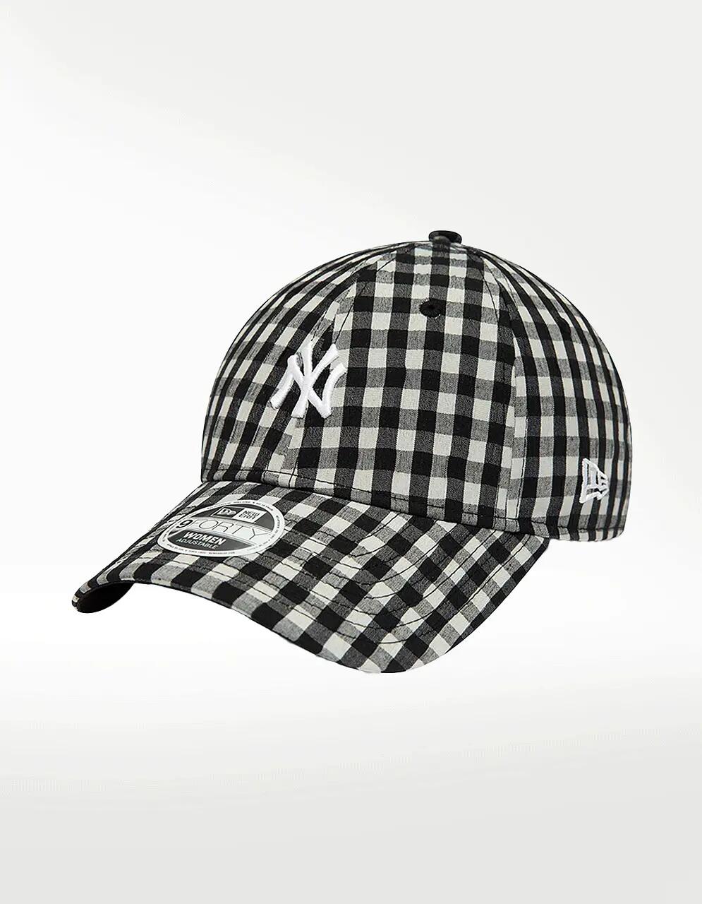 New Era 9Forty New York Yankees women's gingham cap - 60298641