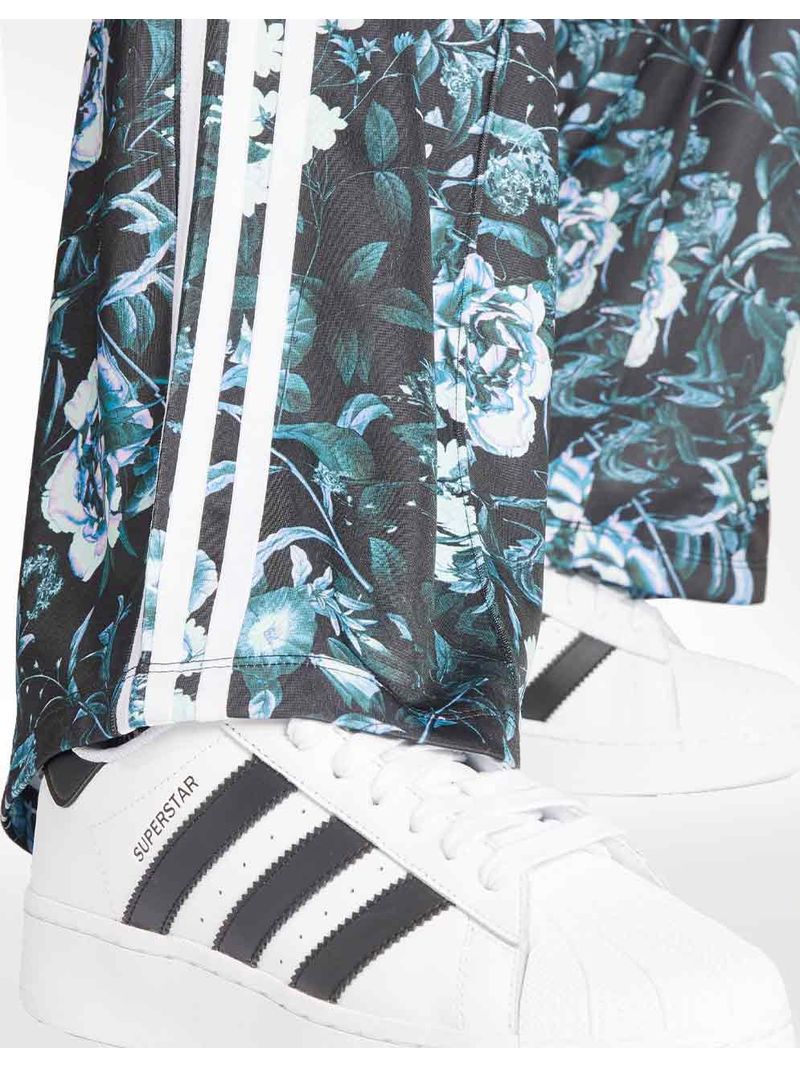 Floral print adidas track pants on sale