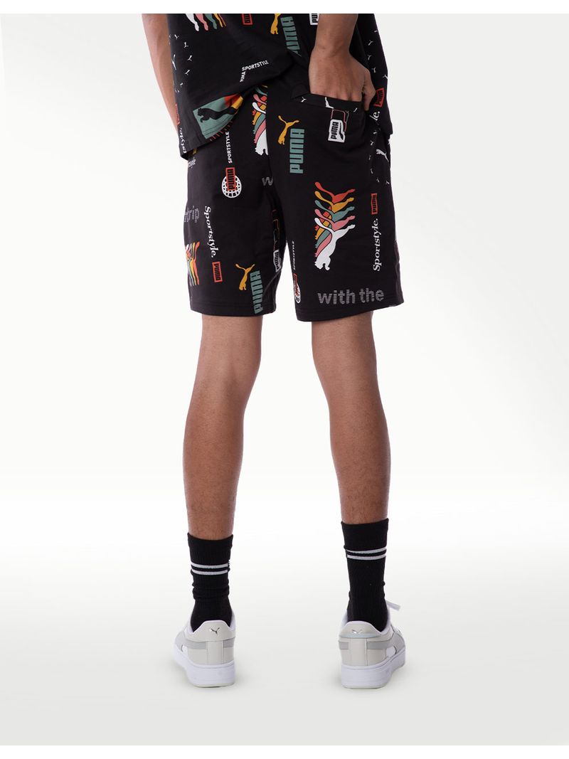SHORT PUMA CLASSICS BRAND LOVE AOP TR Talla CH