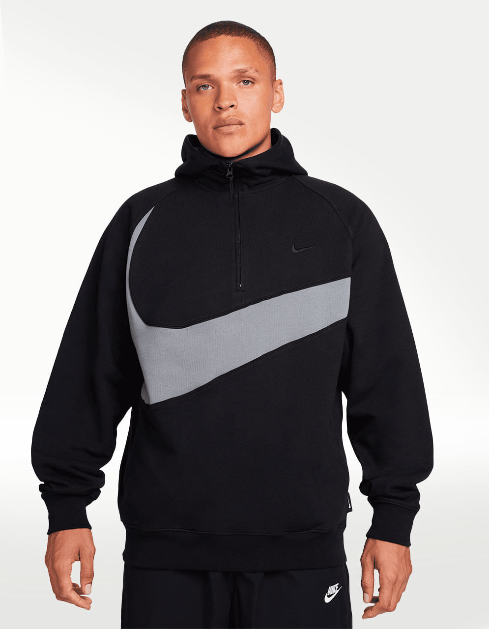 Sudadera Nike M Nk Swoosh Flc Hz Ropa Apparel Taf Mx