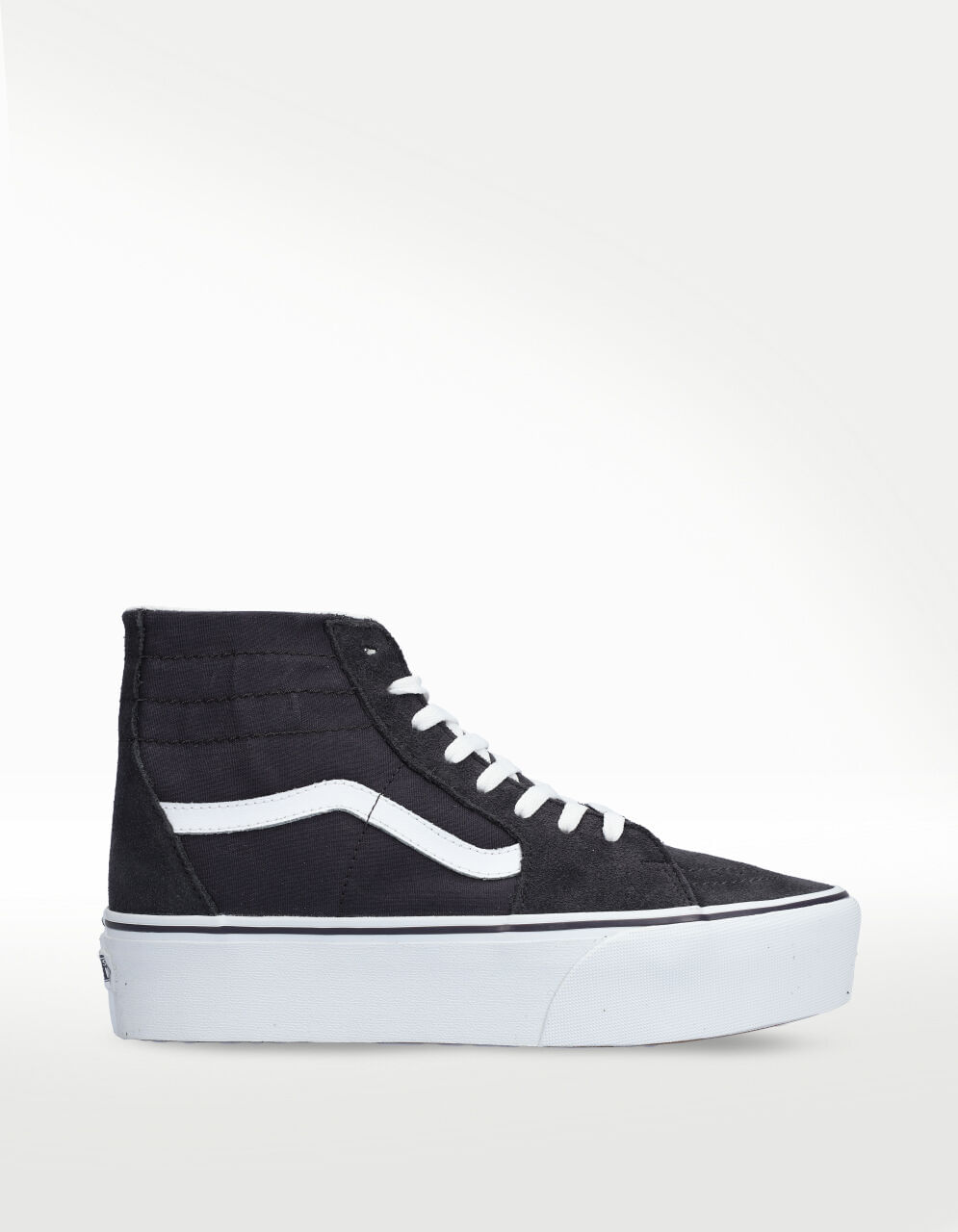 Tenis vans piel online negro