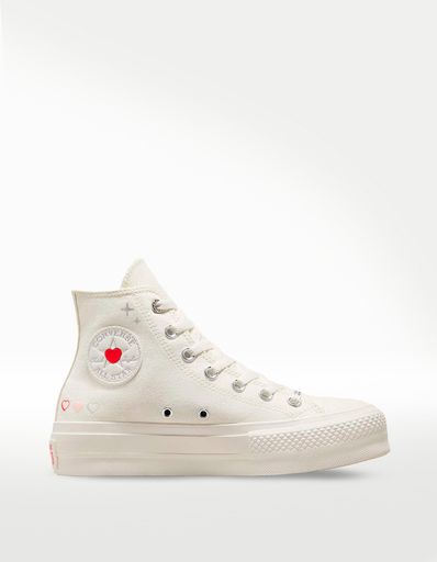 TENIS CONVERSE CTAS LIFT HI VALENTINE