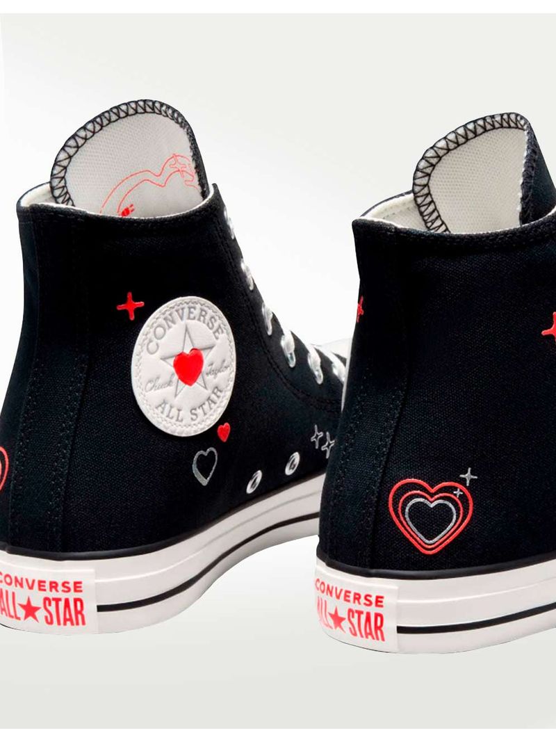 TENIS CONVERSE CTAS HI VALENTINE BLACK TAF MX