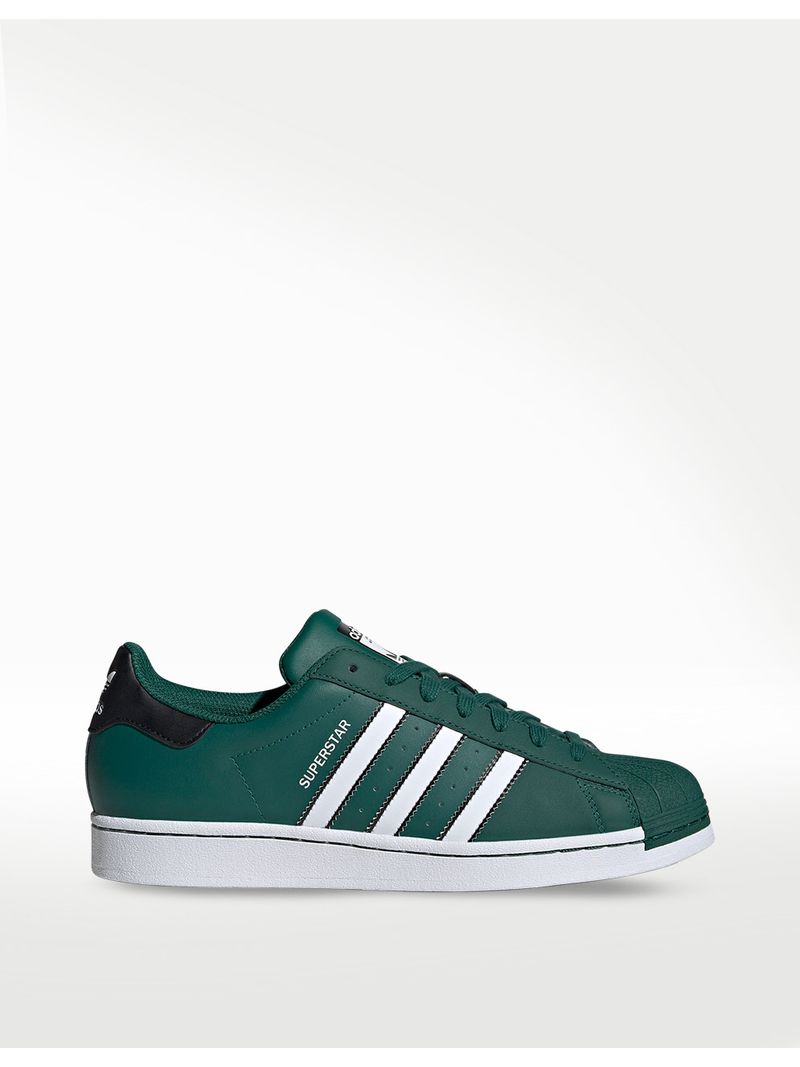 Green suede adidas superstars best sale