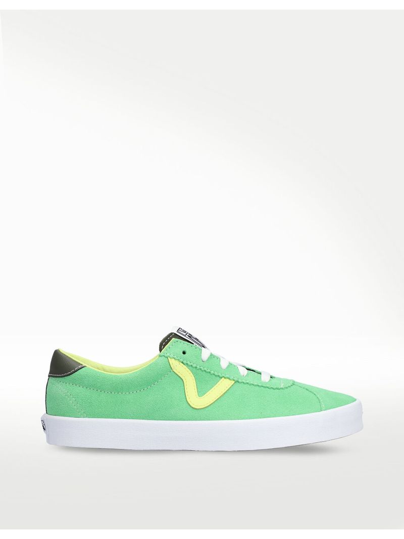 Green suede vans hotsell