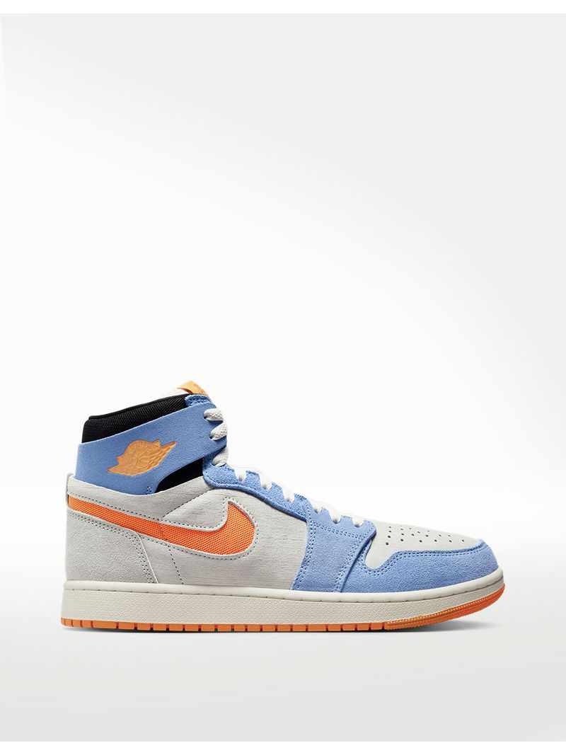 Jordan 1 gris con azul online