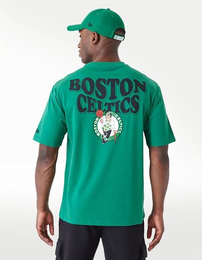 PLAYERA NEW ERA CAP NBA SCRIPT OS BOSCEL  KGRWHI
