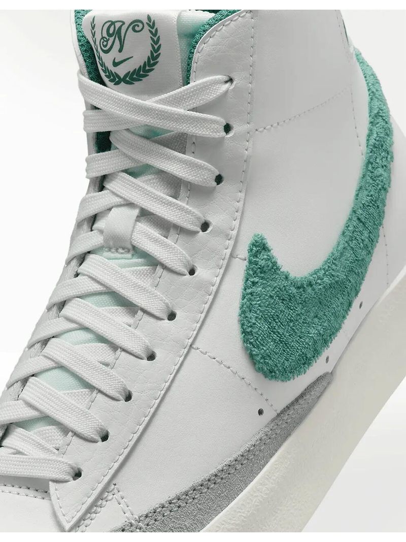Green nike blazer mid best sale