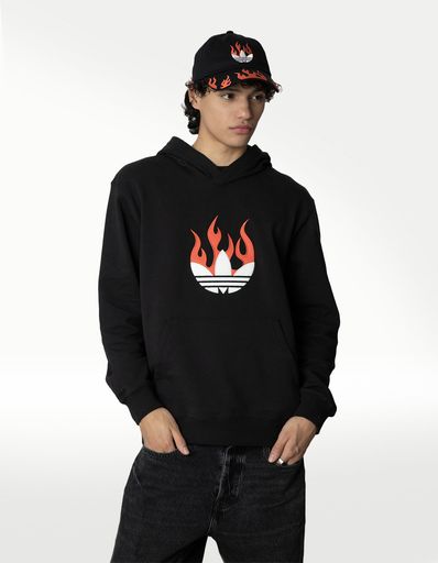 SUETER ADIDAS M FLAMES