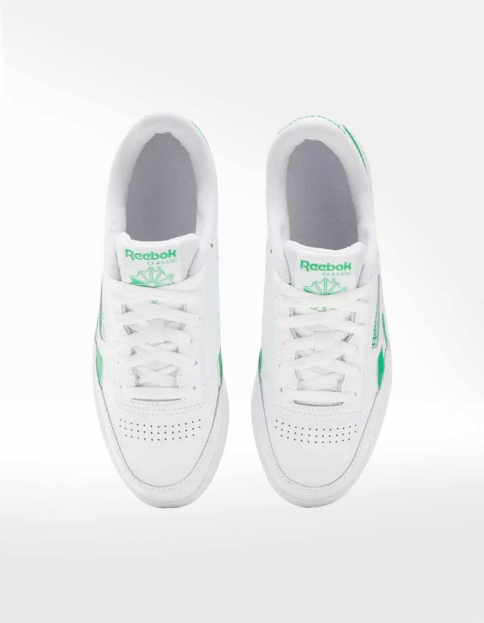 Green reebok club c hotsell