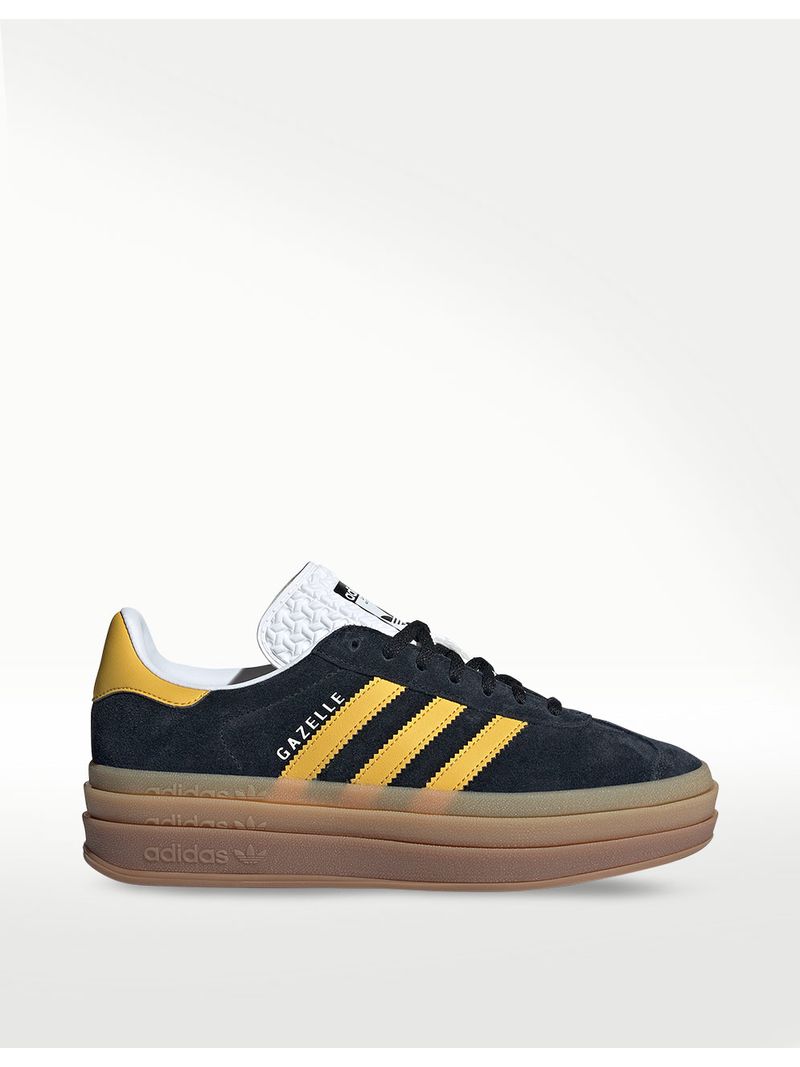 Adidas yellow black gazelle sale