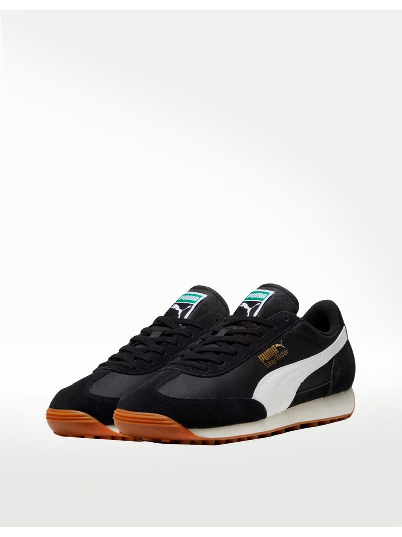 Puma easy rider black leather hotsell