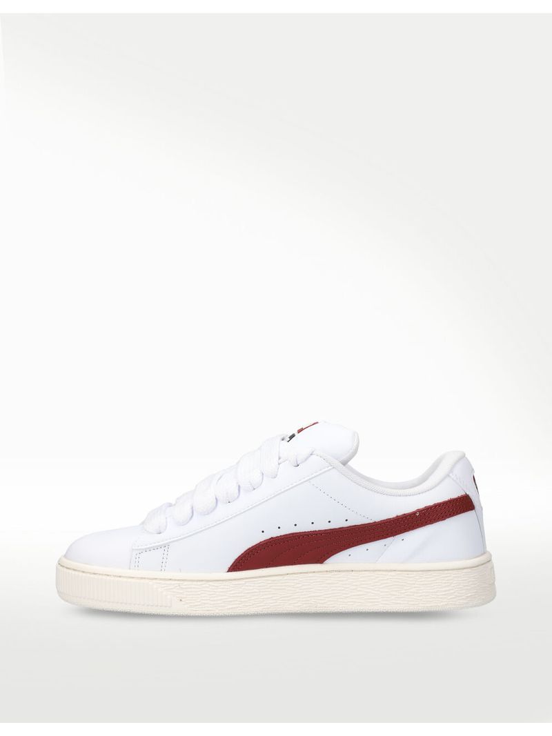 Puma clyde white red best sale