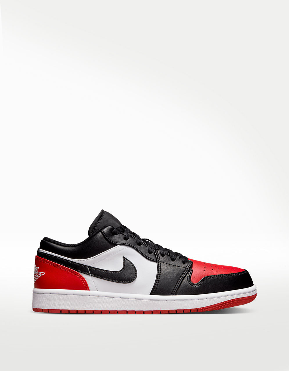 Jordan 1 roja y fashion blanca