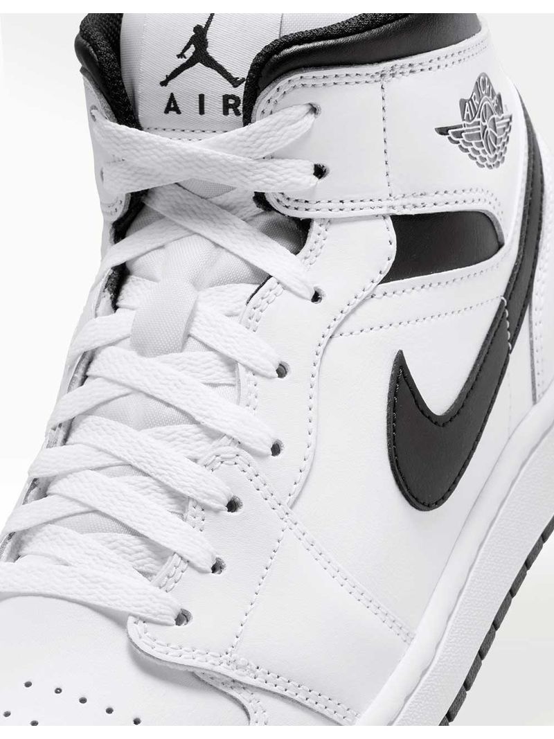 Jordan 1 blanco con negro online