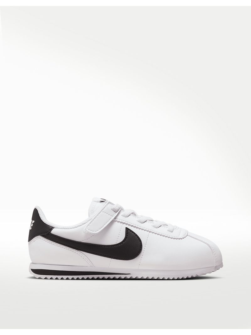 Nike cortez negras con blanco best sale