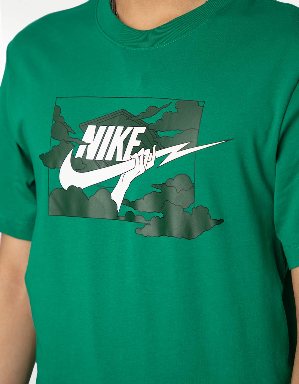 Nike Playera HBR Club Hombre Malachite M