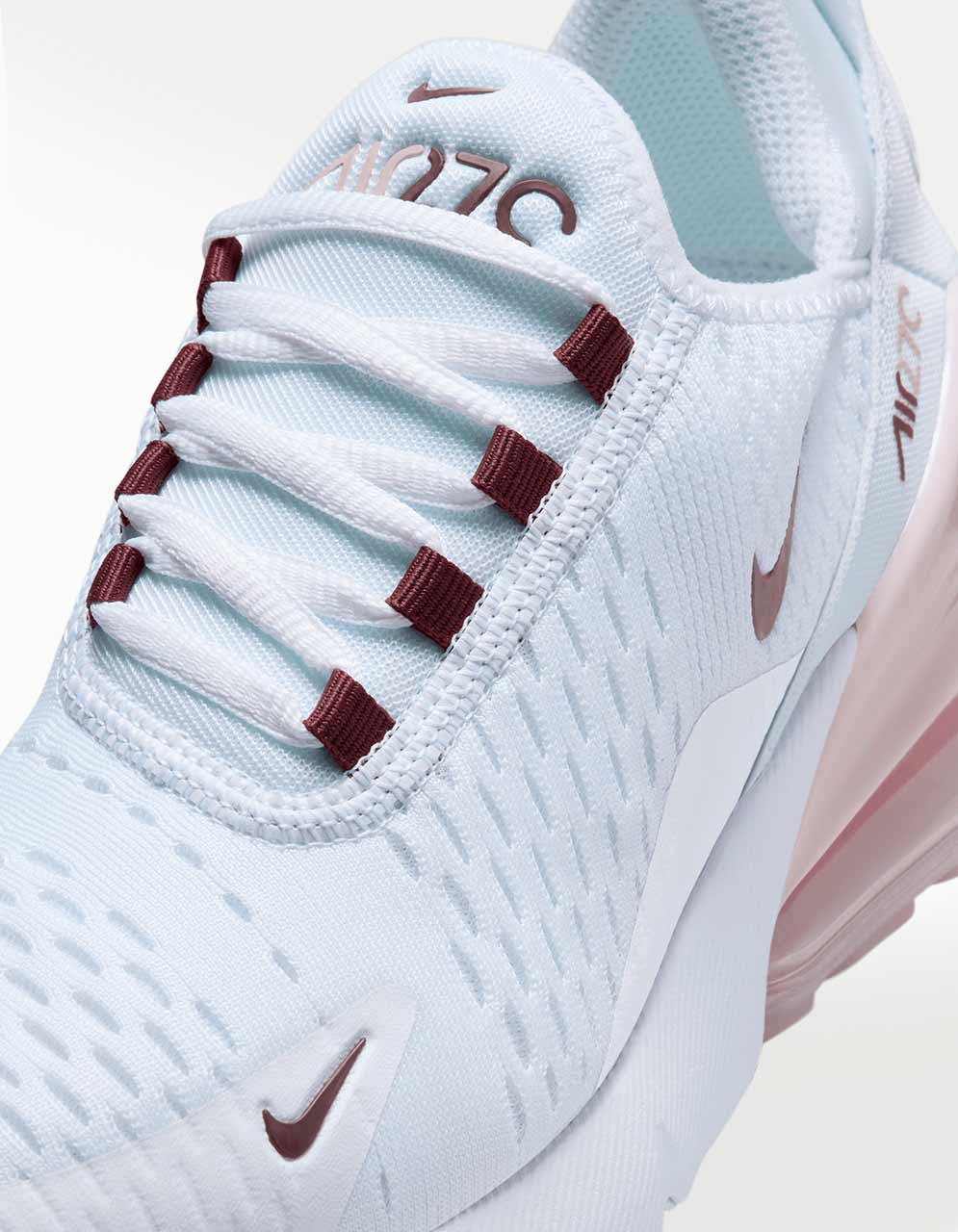 Tenis para ninos grandes Nike Air Max 270 Blanco