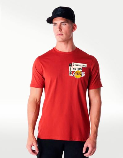 PLAYERA NEW ERA CAP NEWSPAPER GRAPHIC LOSLAK