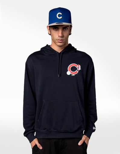 SUDADERA NEW ERA CAP MLB FOOD GRPHC OS CHICUB NVYSCA