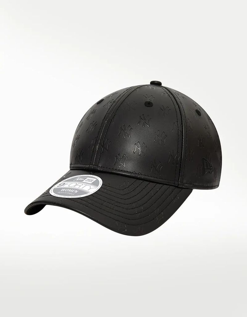 GORRA-NEW-ERA-CAP-WMNS-PU-MONOGRAM-9FORTY-NEYYAN--BLK