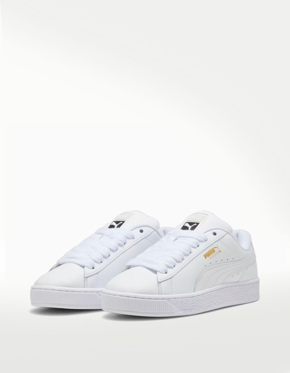 Puma basket leather white hotsell