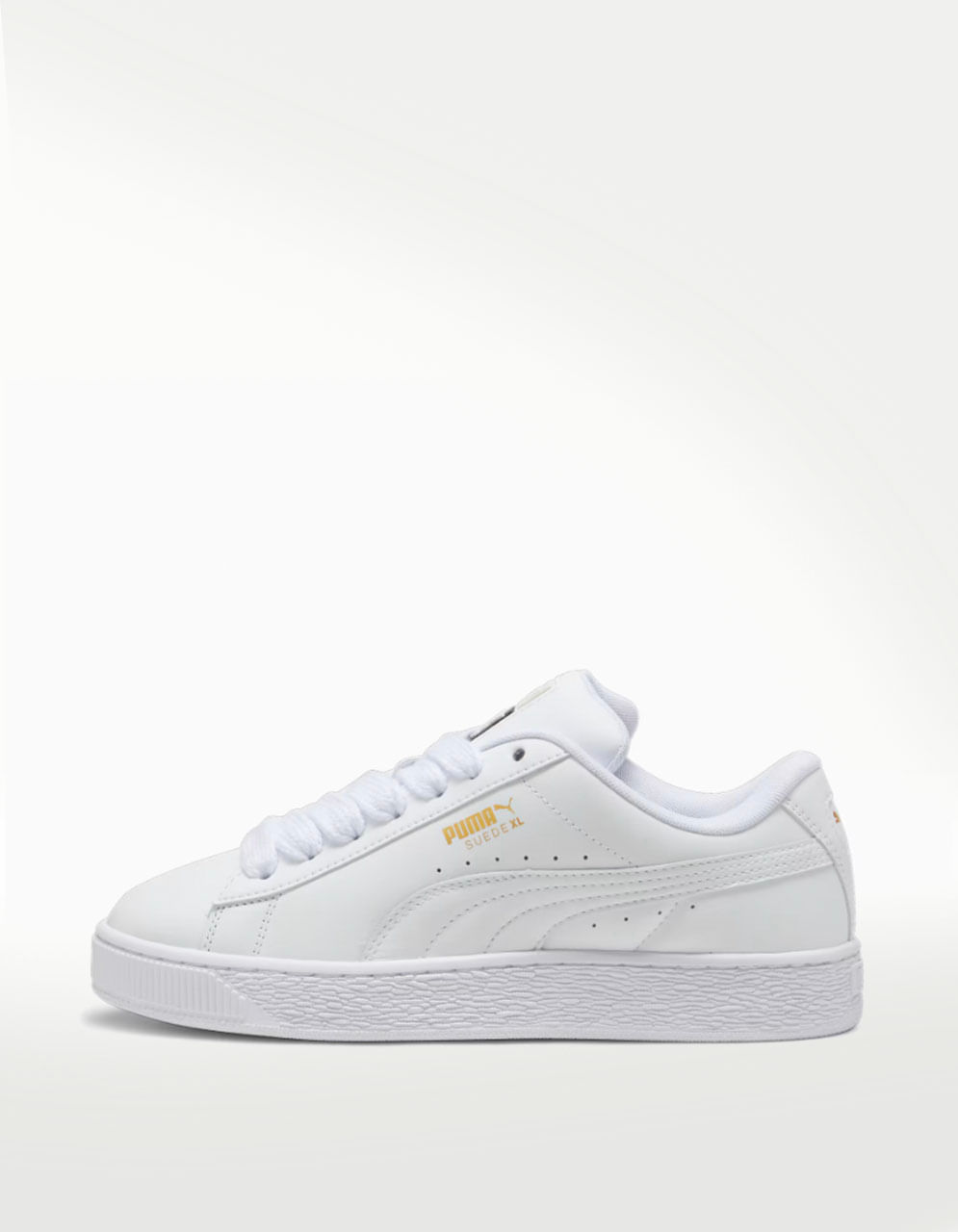 Puma basket all white best sale