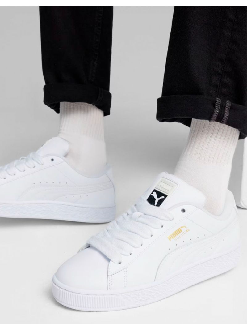 Puma basket classic white womens best sale