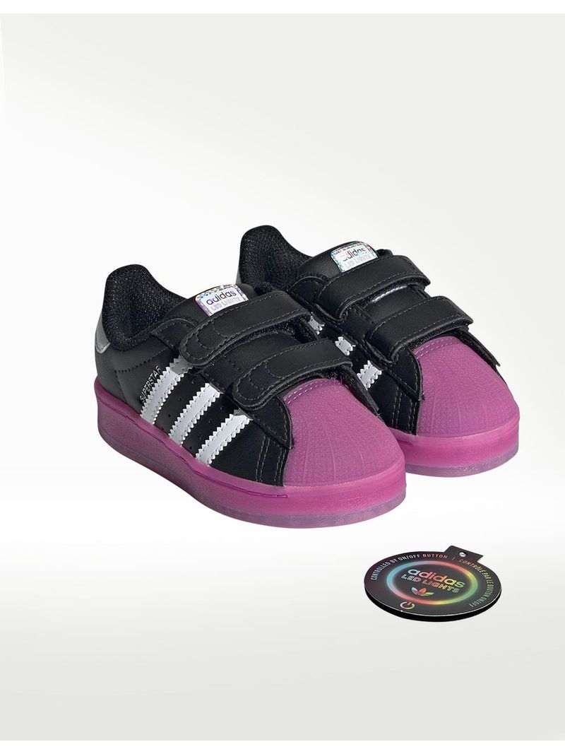 TENIS ADIDAS SUPERSTAR LED LIGHT Calzado KIDS TAF MX