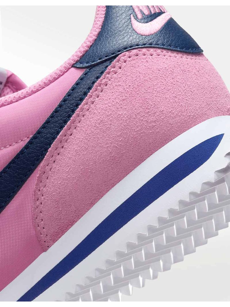 Pink and blue nike cortez outlet