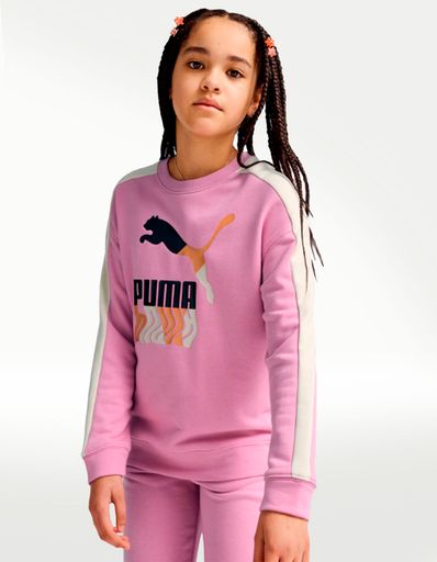 SUDADERA PUMA LAVA LAND T7 CREW TR G