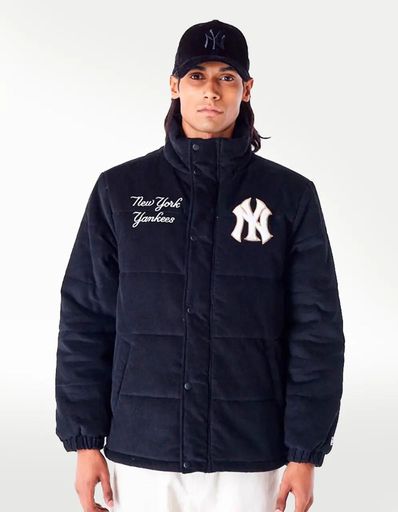 CHAMARRA NEW ERA CAP MLB CORD PUFFER NEYYAN BLKWHI