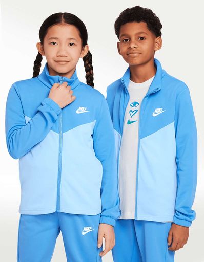 CONJUNTO NIKE K NSW POLY FZ HBR