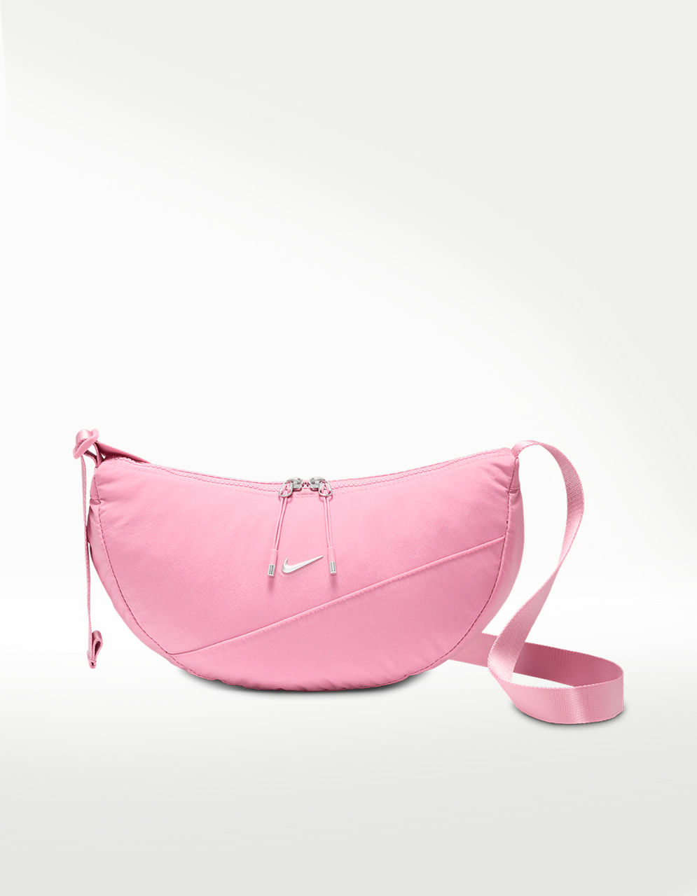 Nike Sportswear Cangurera Nike Rosa Para Mujer Bolsa Bandolera (2