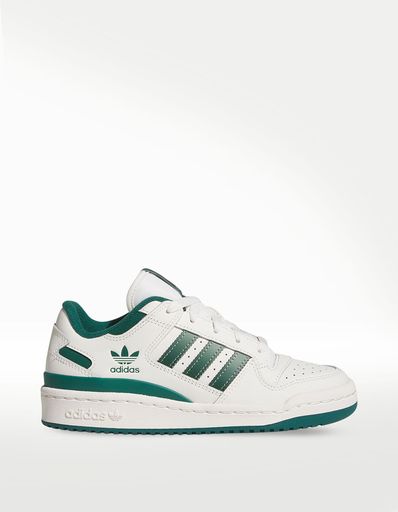 TENIS ADIDAS FORUM LOW CL J      CLOWHI/CGREEN/SILGRN